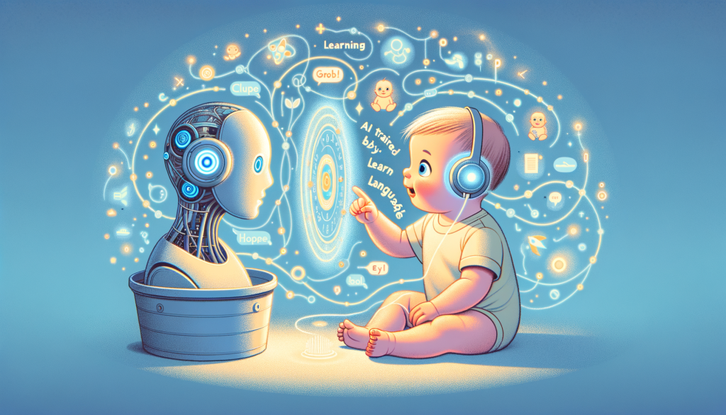 Create a 3:2 aspect ratio illustration in a cheerful, cartoonish and vibrant style, showing a non-descriptive male software engineer adjusting a large, complex graphics processing unit. In the background, show data being processed and transformed into artificial intelligence sub-systems, representing various countries' tech advancements. The overall image should have a positive and light-hearted tone to represent the growing demand for such technology.